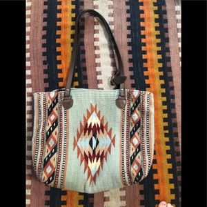 Pioneer Woman Multicolored Wool Purse